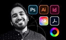 graphic design masterclass course cover adobe suite