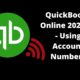 quickbooks online #7 using account numbers course cover
