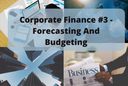 corporate finance #3 forecasting and budgeting course cover