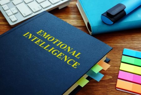 black book titled emotional intelligence