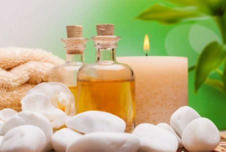 aromatherapy candles and oils