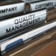 folder labeled quality management