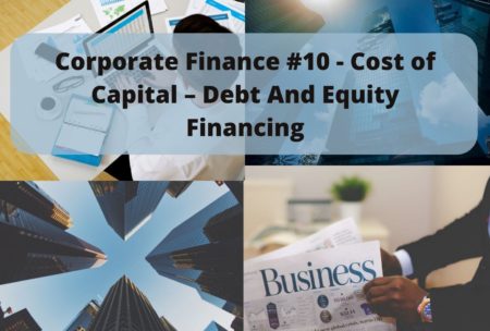 collage of finance related images