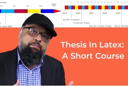 thesis in latex a short course course cover and instructor
