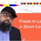 thesis in latex a short course course cover and instructor