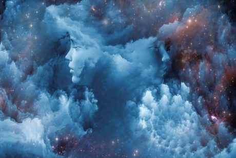 astral and lucid clouds illustration