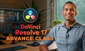 davinci resolve 17 davinci video editing class course cover
