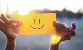 smiley face note