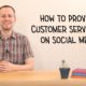 how to provide customer service on social media custom course cover