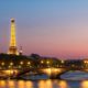 french landscape at night