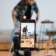 Self-recording man on phone for TikTok Marketing Essentials