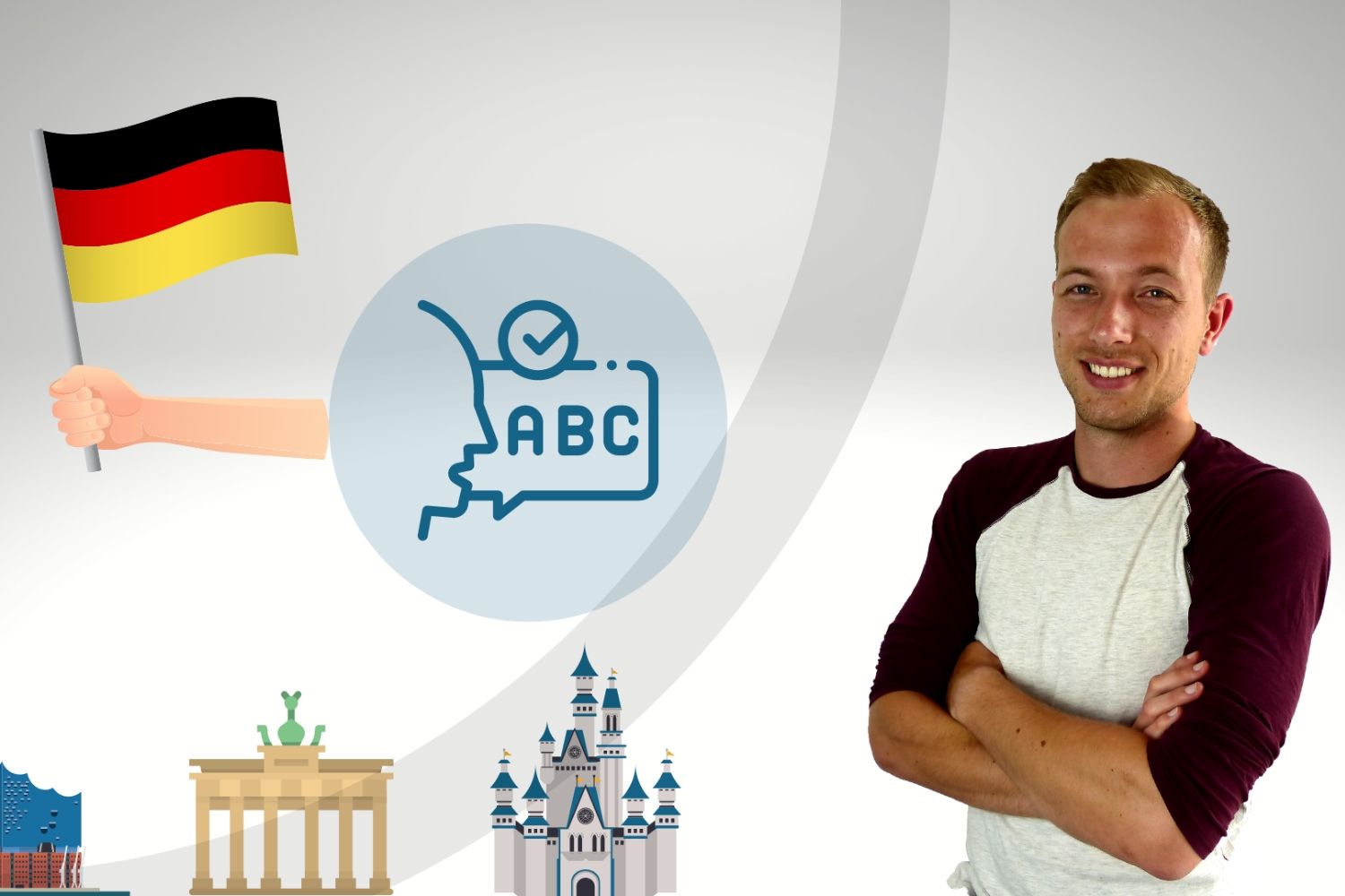 of course in german pronunciation