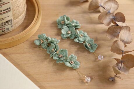 How To Make Crochet Flower Jewelry