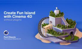 Fun 3D Island With Cinema 4D