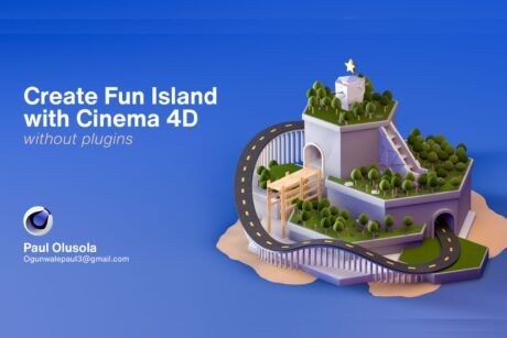 Fun 3D Island With Cinema 4D
