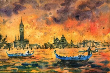 Urban Landscapes In Watercolor: Atmosphere And Vibrancy