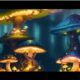 Colorful Mushroom Kingdom wallpaper showcasing the beauty of the stable diffusion masterclass