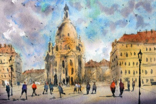 Light And Shadows In Watercolor: Paint 6 Different Scenes