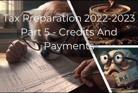 Tax Preparation 2022-2023 Part 5 – Credits And Payments