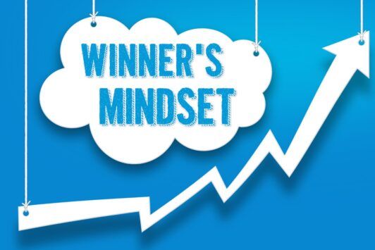 Image depicting the winner's mindset concept, revealing mindset secrets for winning