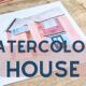 Watercolour tutorial: Learn to paint your home with this step-by-step guide. Create a beautiful house painting with watercolours.
