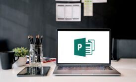 Visual of a Microsoft Publisher online course