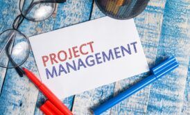 A photo showing a project management concept