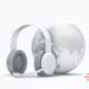 A 3D headset and globe, representing effective solutions in contact center operations