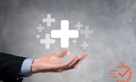 A hand with floating plus signs emphasizing the subtotal function as a key factor in making informed choices.