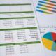 A simple chart demonstrating the process of calculating sales performance with a pivot table for clarity.
