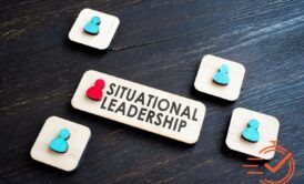 Visual of a diverse team engaged in situational leadership training, emphasizing skills for today's challenges.