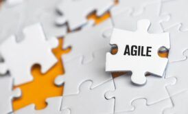 an illustration depicting a puzzle, emphasizing a guide to agile methodologies