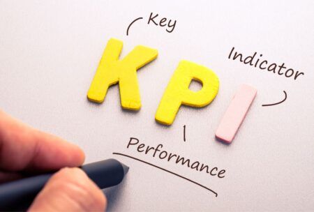 an infographic illustrating master kpi (key performance indicators) with a focus on mastering performance metrics for success