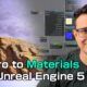 a man showcasing an introduction to learn unreal engine 5, inviting viewers to explore game development possibilities