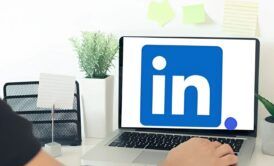 Representation of LinkedIn's interface, showcasing connections relevant to a linkedin marketing strategy for small business​.