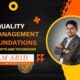 visual representation of essential concepts and techniques in quality management foundations