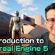 Overview of Unreal Engine 5 tutorial, highlighting essential tools and techniques for creating immersive games