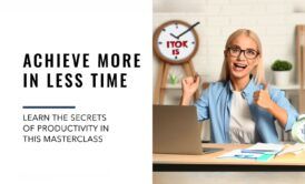 Take charge of your time with powerful productivity training that delivers real results. Start now and become your most efficient self.