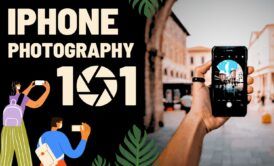 visual representation of an iPhone photography course, featuring the title 