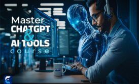 modern technology and human ingenuity combine in a course to learn ChatGPT and AI tools