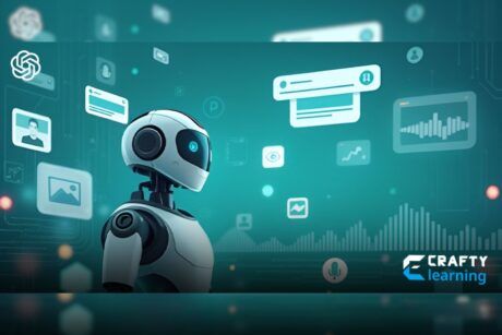 image illustrating steps to create a robot in the ChatGPT course on crafty training