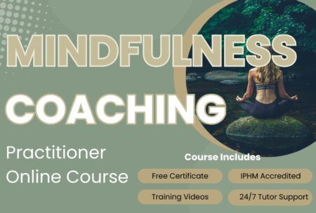 image of a mindfulness coach leading a course on mindfulness techniques and practices for personal growth and well-being