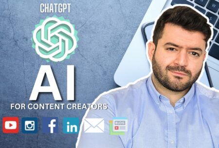 visual representation of a chatgpt tailored for content creators, emphasizing tools for creative writing assistance